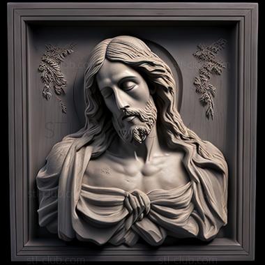 3D model st jesus (STL)